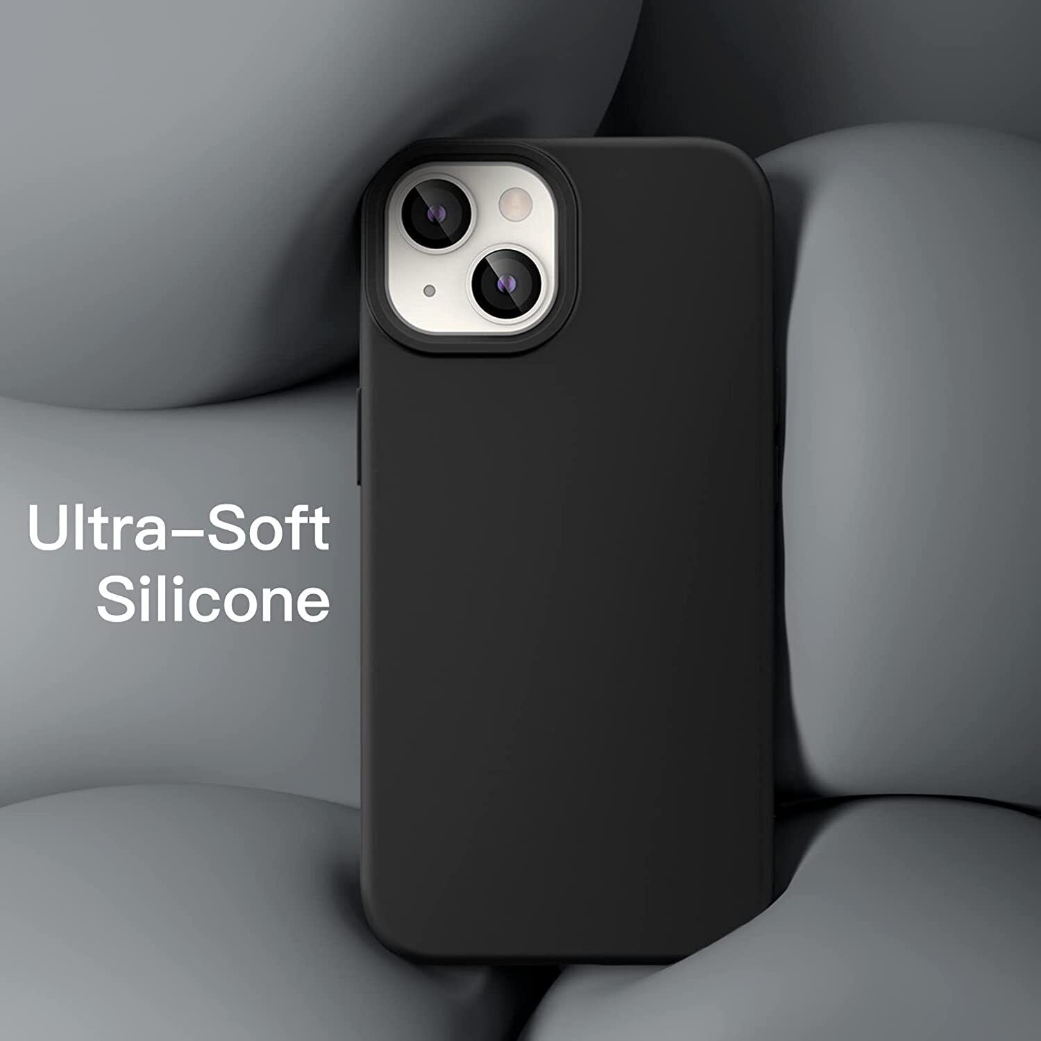 Case for Iphone 11 12 13 14 15 16 Pro Max XS XR Colour Shockproof Silicone Cover